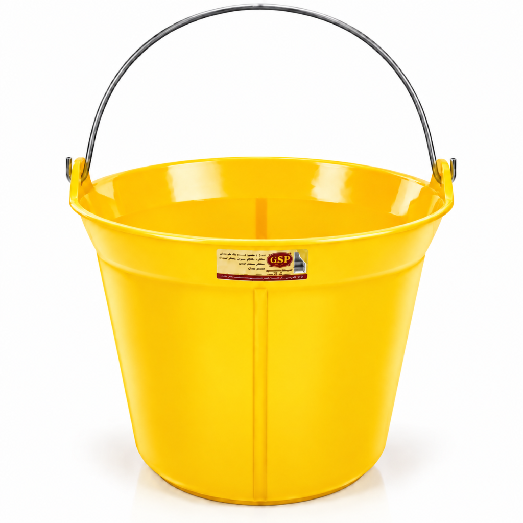 SEAU COULEUR (JAUNE)