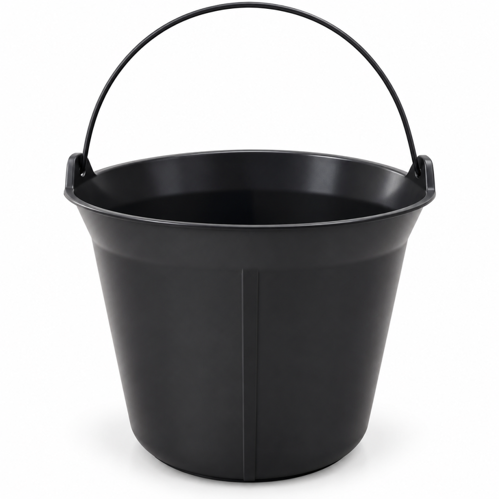 SEAU MAÇON NOIR